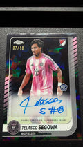 Telasco Segovia 2025 Topps Chrome MLS Black Wave Refractor RC Auto 07/10 #CA-TS – Inter Miami / Venezuela