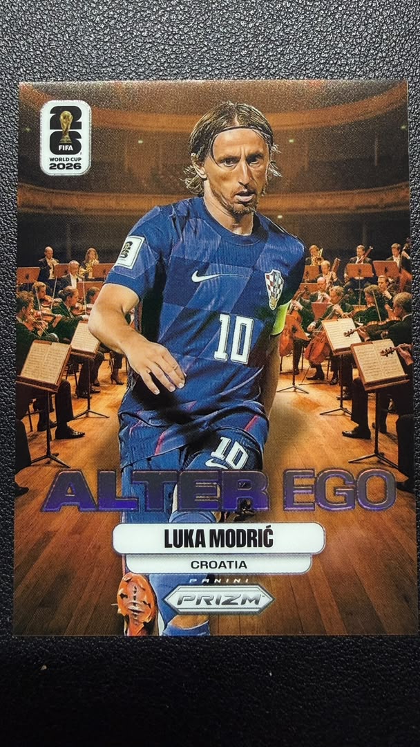 Luka Modrić 2026 Panini Prizm FIFA World Cup Alter Ego SSP Case Hit #1 – Croatia
