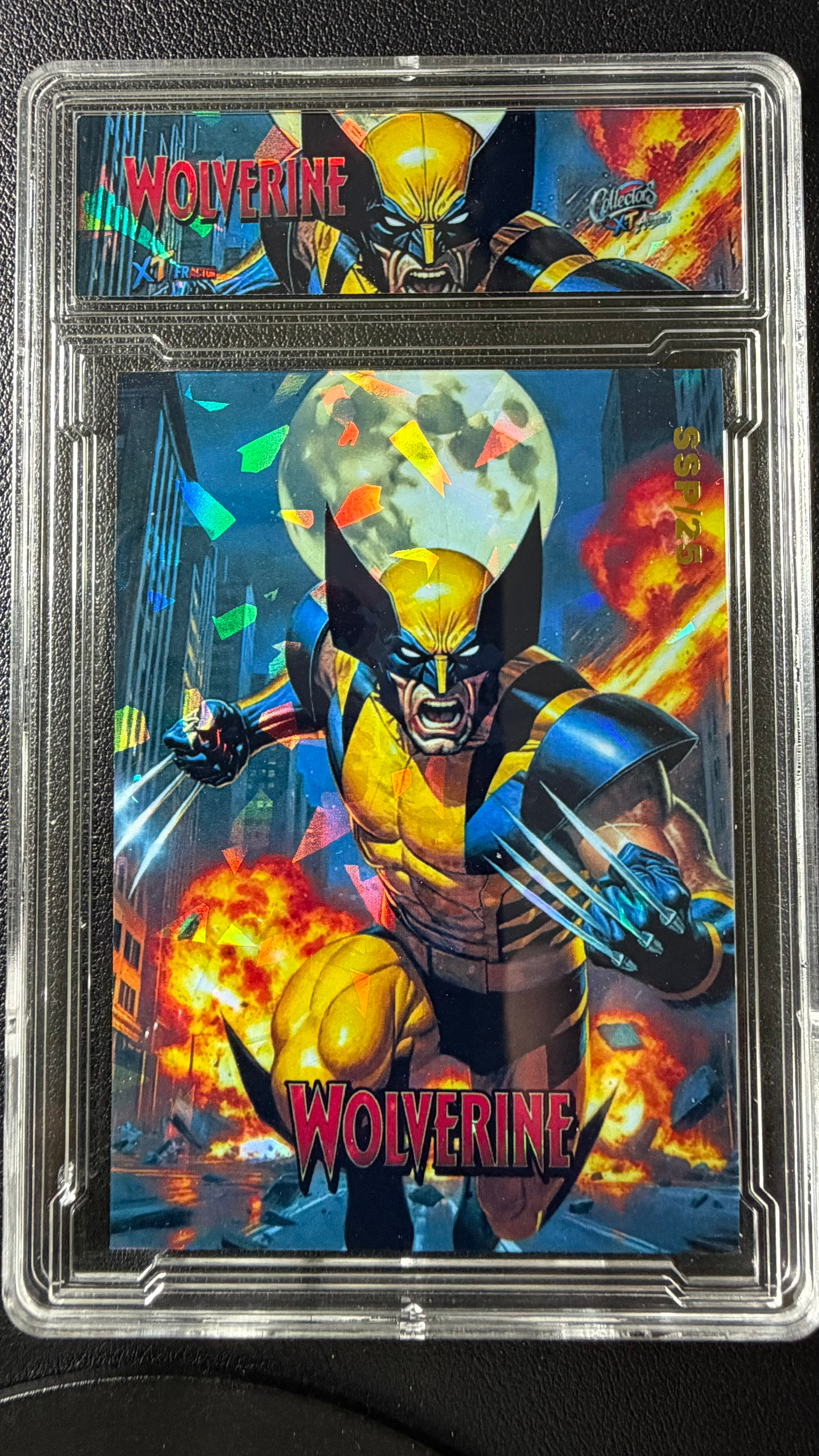 2025 Marvel Collectors Xtreme Wolverine SSP /25 Encased