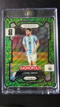 2026 Panini Monopoly Prizm FIFA World Cup Lionel Messi Green Money Prizm – Argentina