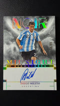 2023-24 Panini Noir Soccer Diego Milito Midnight Signatures Auto #50/99 Argentina