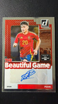 2024 Donruss Soccer Pedri The Beautiful Game Auto Spain