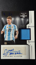 2023-24 Donruss Soccer Alexis Mac Allister Auto Relic #11/25 Argentina