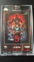 2025 Topps NOW Stranger Things 5 Release Date Promo Card – Encased