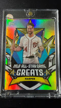 Bryce Harper 2025 Topps MLB All-Star Game Greats Holofoil #ASGG-42 – Nationals