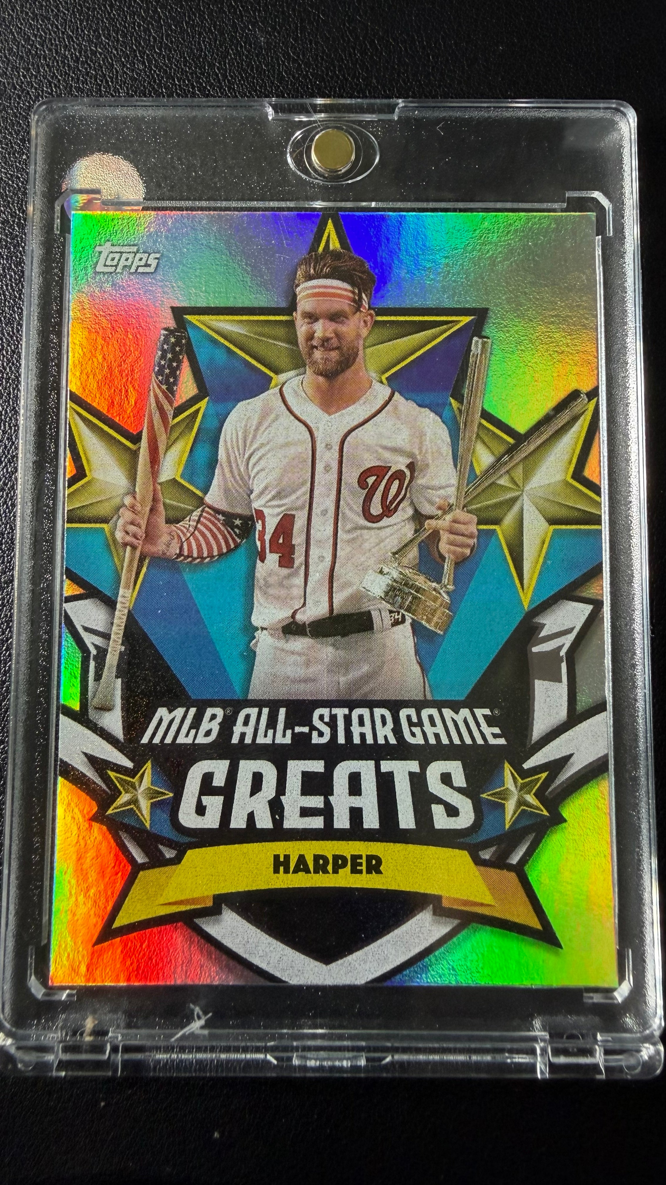 Bryce Harper 2025 Topps MLB All-Star Game Greats Holofoil #ASGG-42 – Nationals