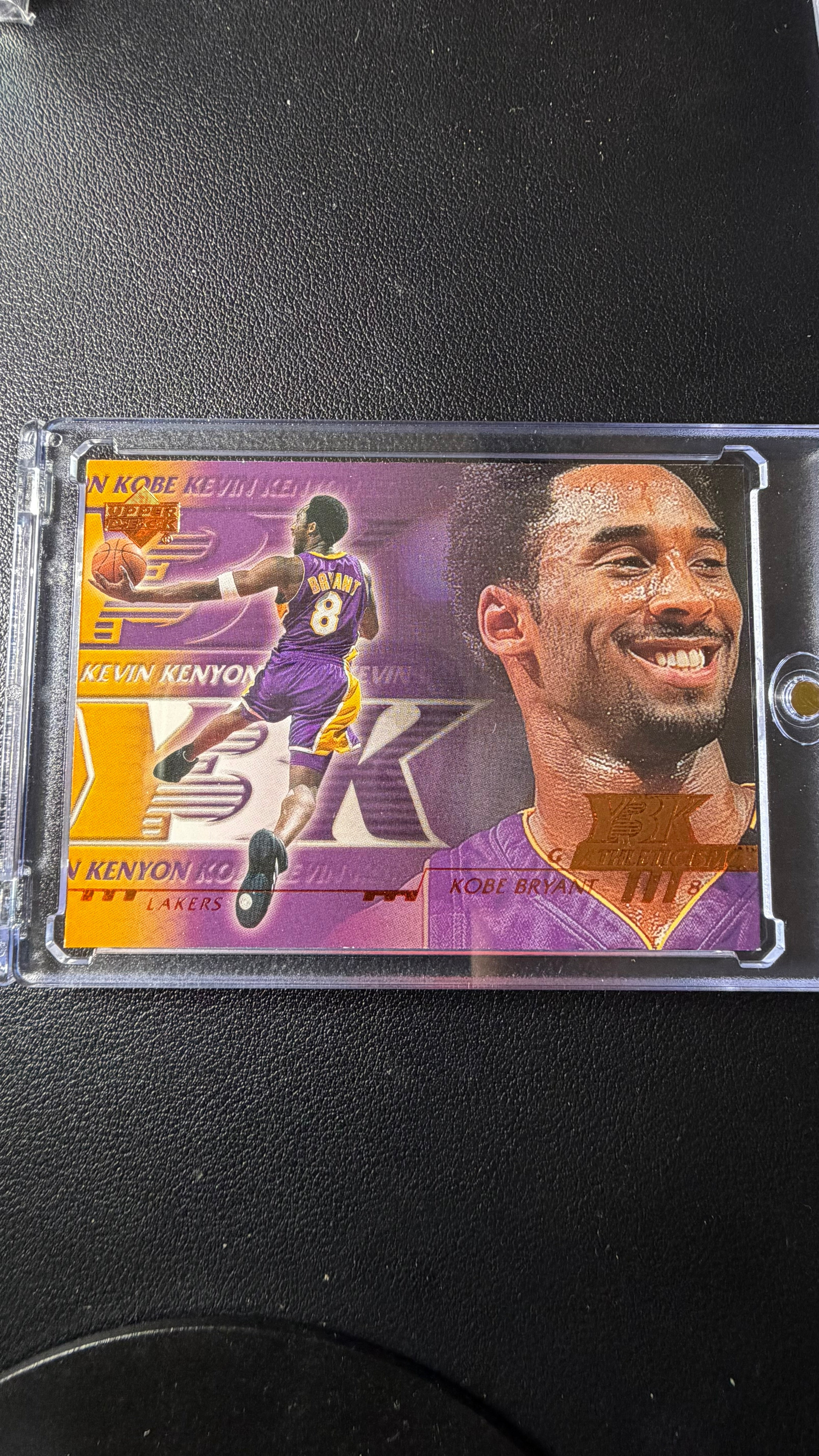 Kobe Bryant Upper Deck BK Athleticism Kevin Kenyon Insert – Los Angeles Lakers