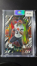 2025 Panini Select Tahj Brooks Rookie Zebra Prizm SSP Case Hit – Cincinnati Bengals
