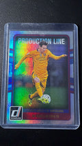 2015 Donruss Soccer Lionel Messi Production Line Insert FC Barcelona