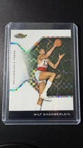 Wilt Chamberlain 2023-24 Topps Finest Basketball Checkerboard Refractor – Philadelphia 76ers