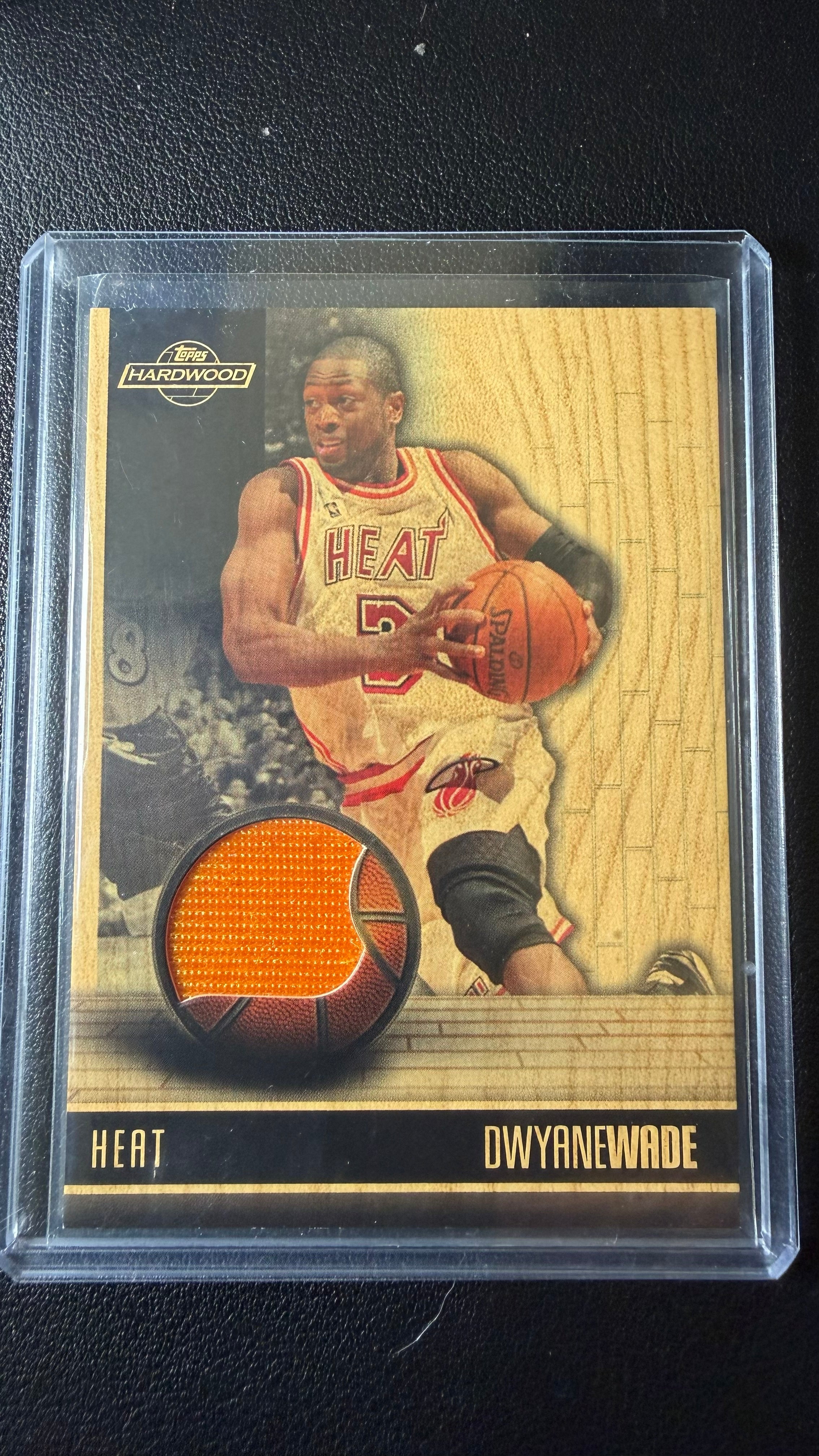 2006-07 Topps Hardwood Dwyane Wade Game-Used Jersey Relic – Miami Heat