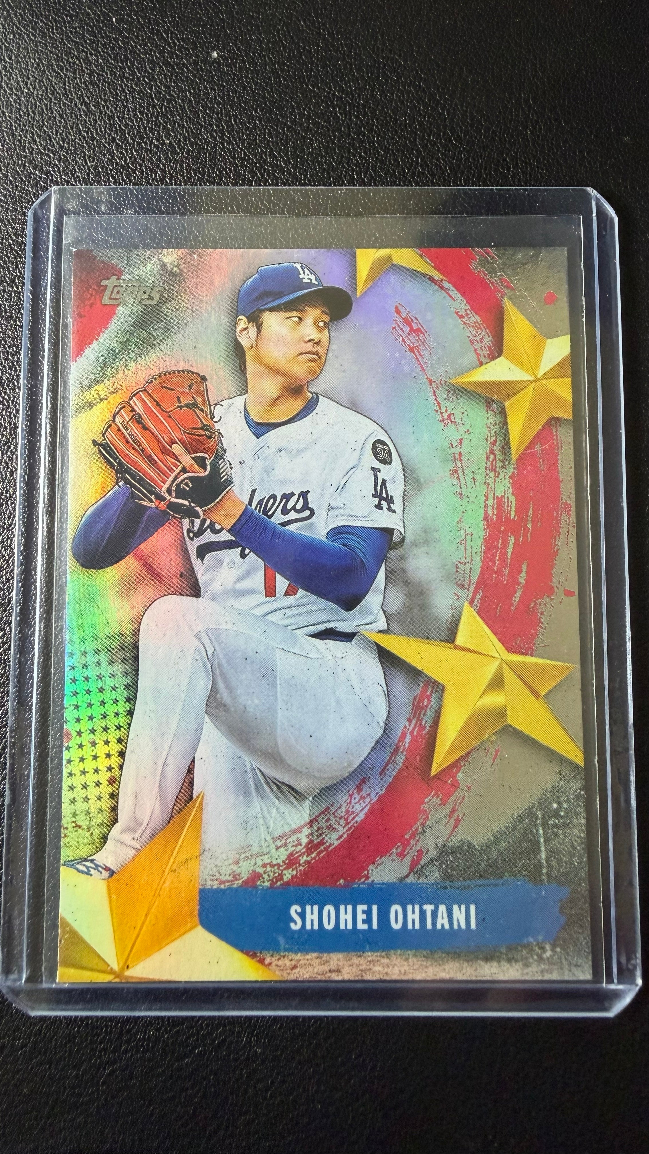 2025 Topps Stars of MLB #SMLB-77 Shohei Ohtani Insert – Los Angeles Dodgers