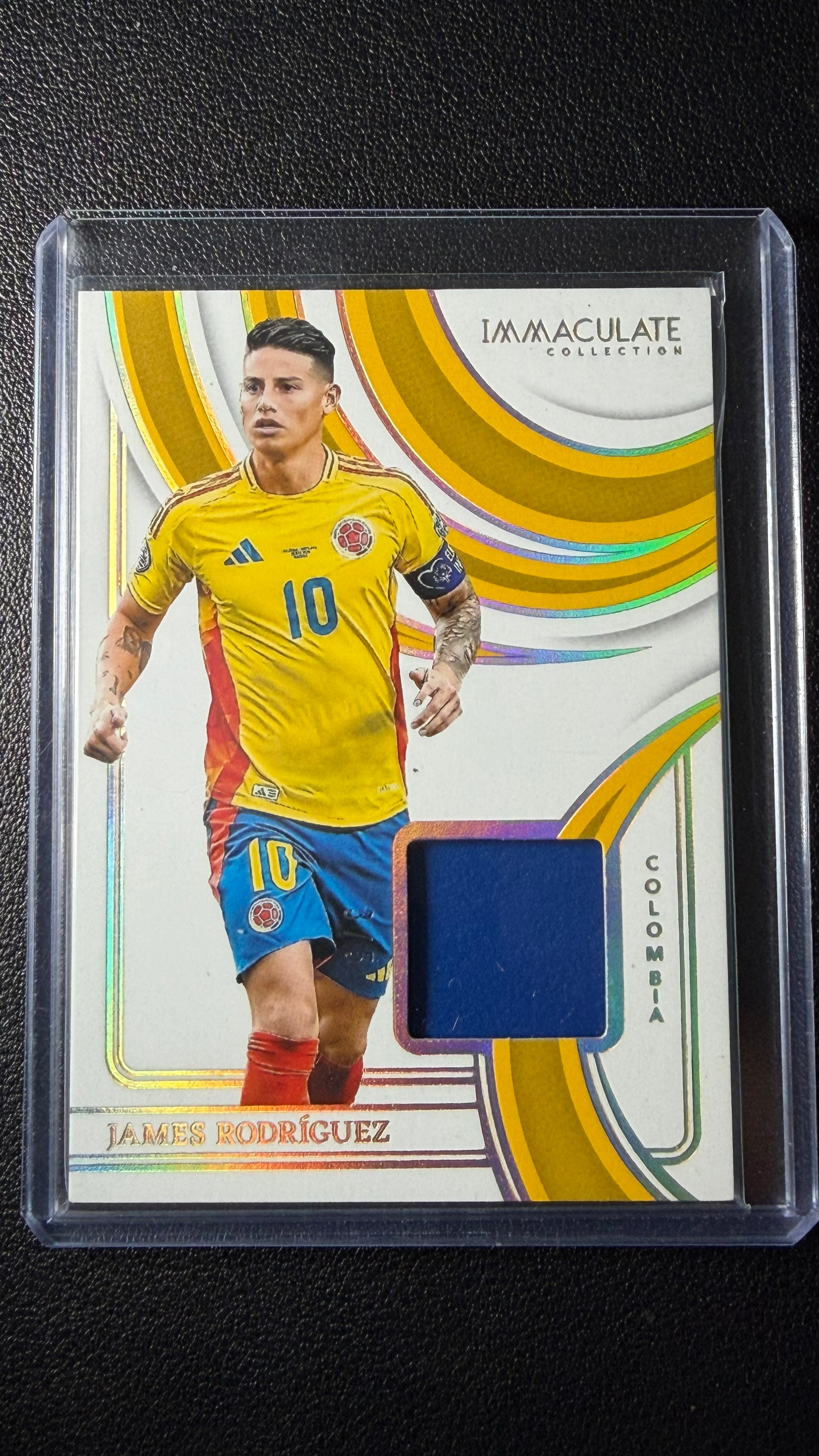 2024-25 Panini Immaculate Collection James Rodríguez Colombia Memorabilia Relic