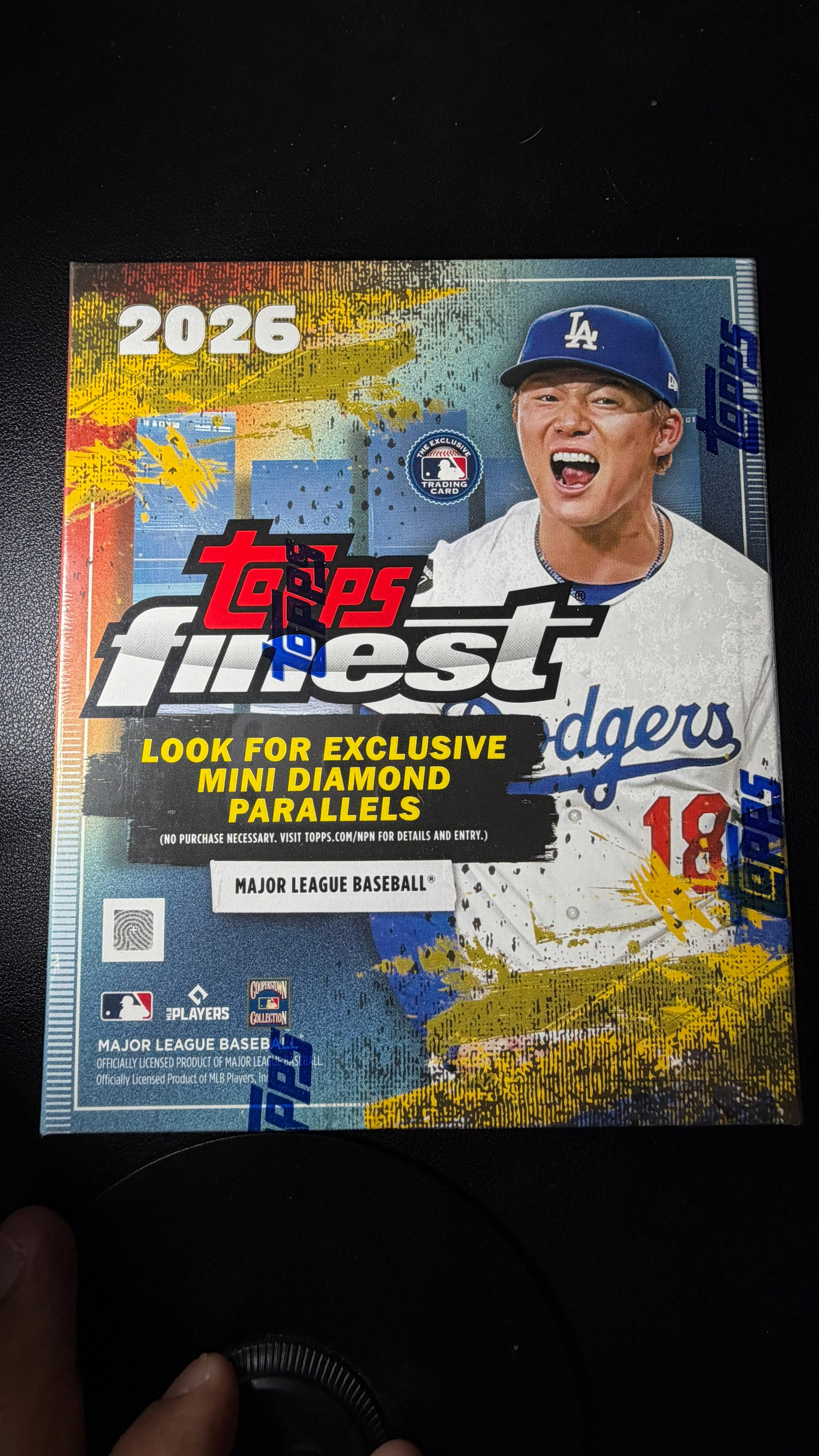 2026 Topps Finest Baseball Mega Box – Factory Sealed | Exclusive Mini Diamond Parallels