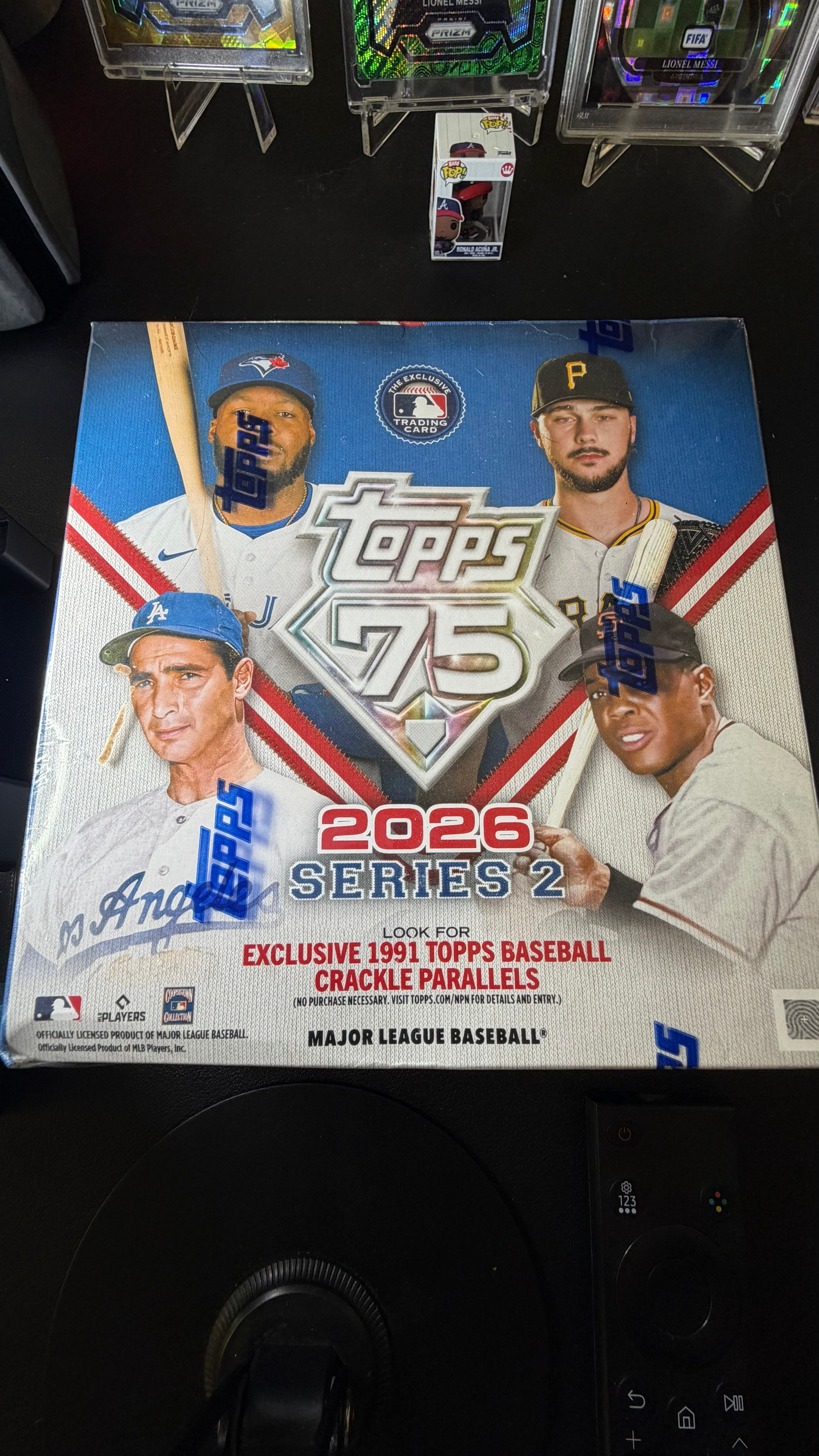 2026 Topps Baseball Series 2 Mega Box | Factory Sealed | Exclusive 1991 Topps Crackle Parallels