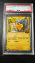 2024 Pokémon Trick or Trade Pikachu #018 PSA 9 Mint