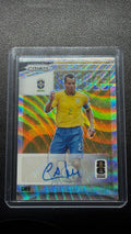2026 Panini Prizm FIFA World Cup Cafu National Heroes Silver Wave Auto #NH-C