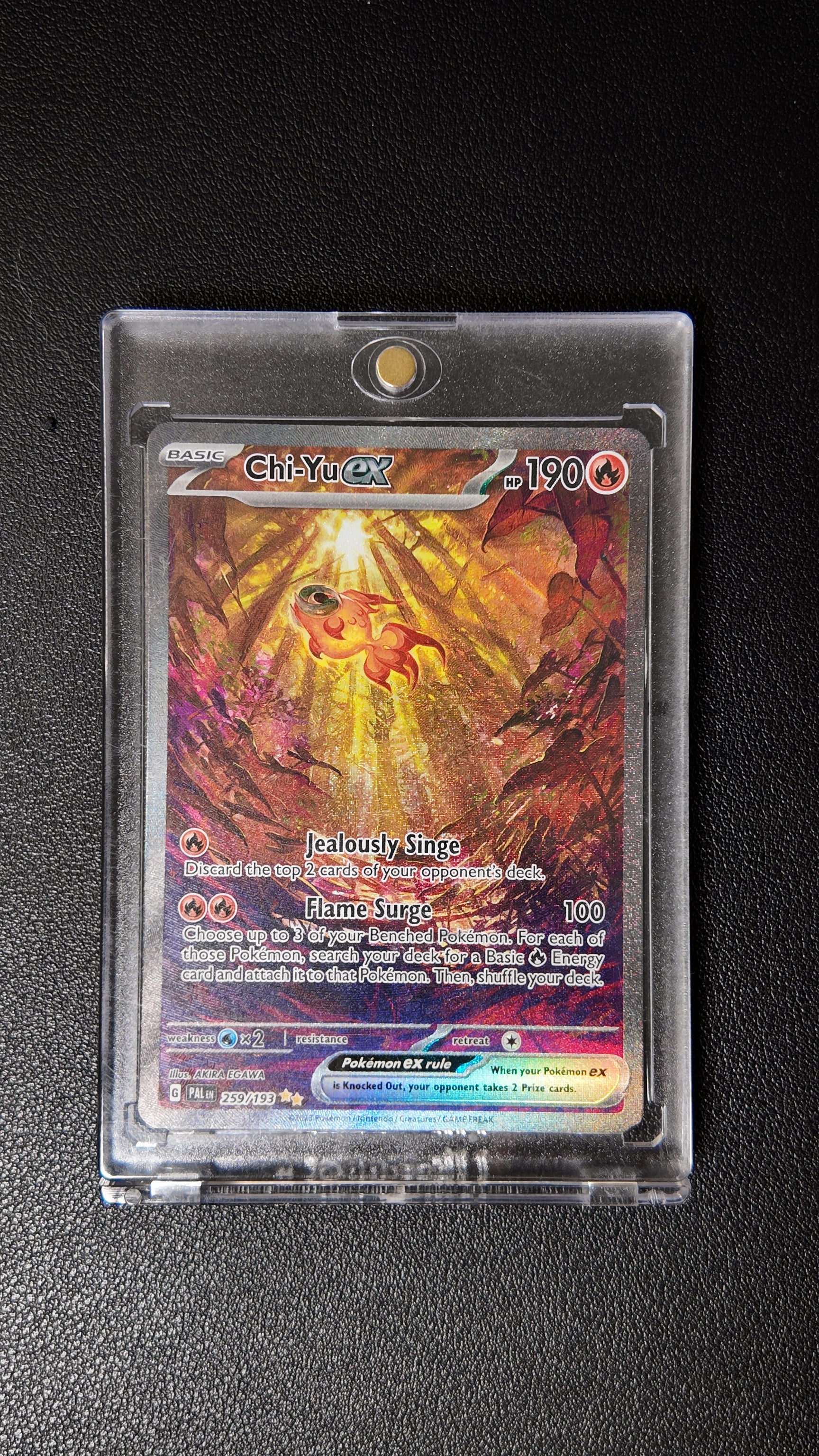 Pokémon Chi-Yu ex #259/193 – Special Illustration Rare (SIR) | Paldea Evolved