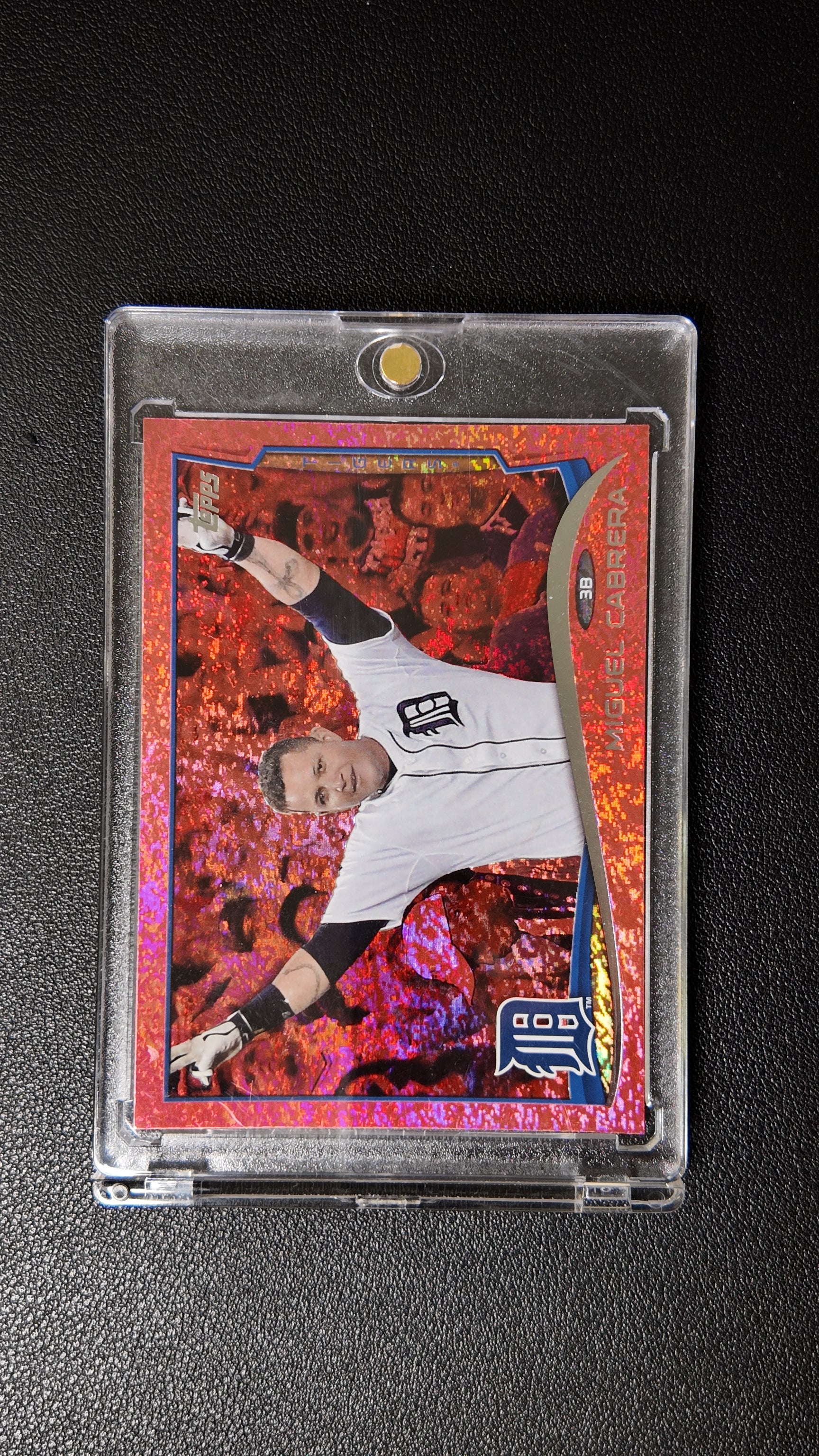 2025 Topps Miguel Cabrera Red Foil – Detroit Tigers