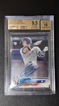 2018 Topps Chrome Gleyber Torres Rookie Autograph RC Beckett 9.5 Auto 10
