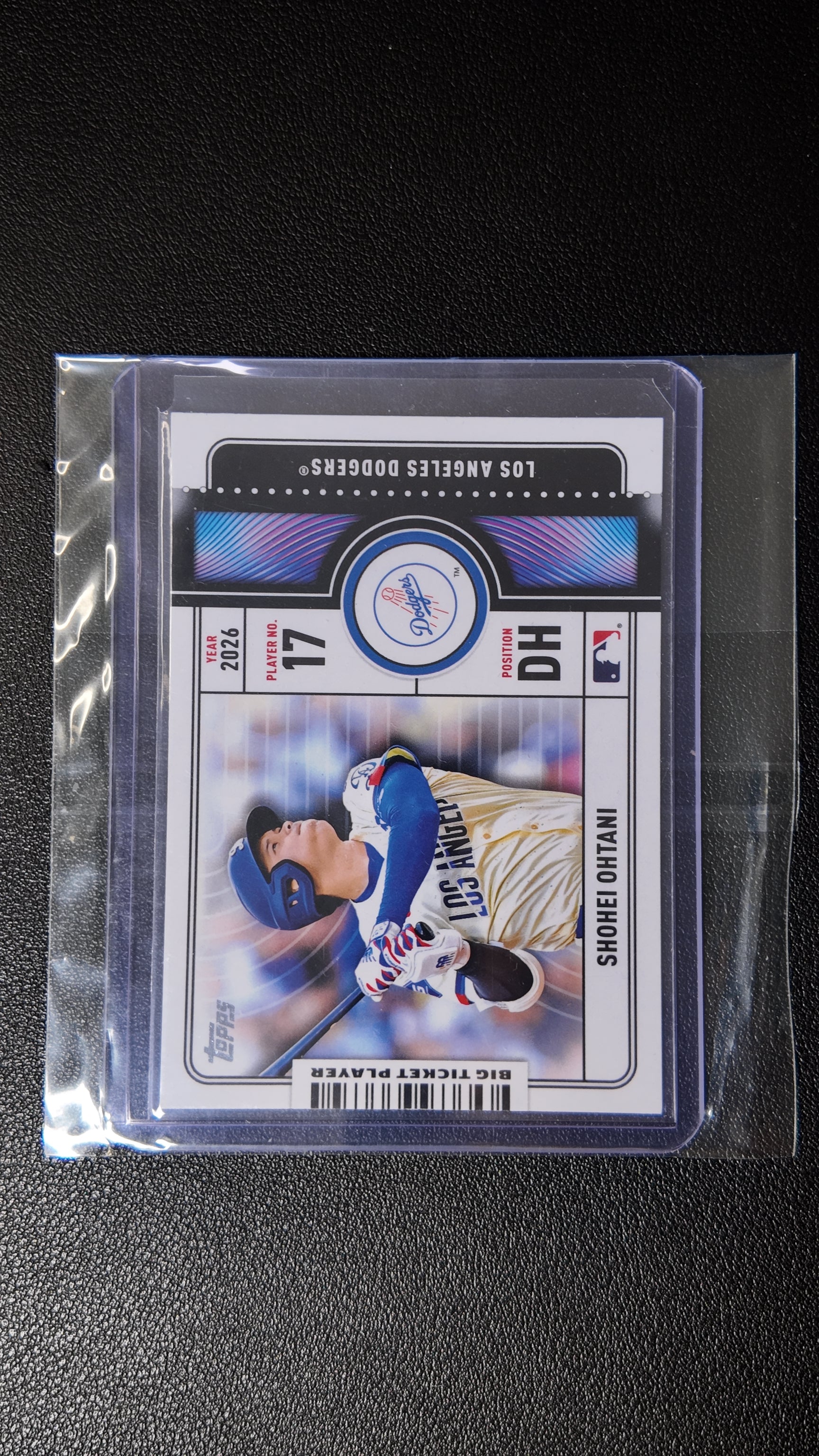 2025 Topps Big Ticket Players Shohei Ohtani Insert – Los Angeles Dodgers