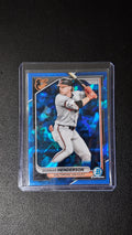 2024 Bowman Chrome Blue Mojo Refractor #114 – Gunnar Henderson | Baltimore Orioles