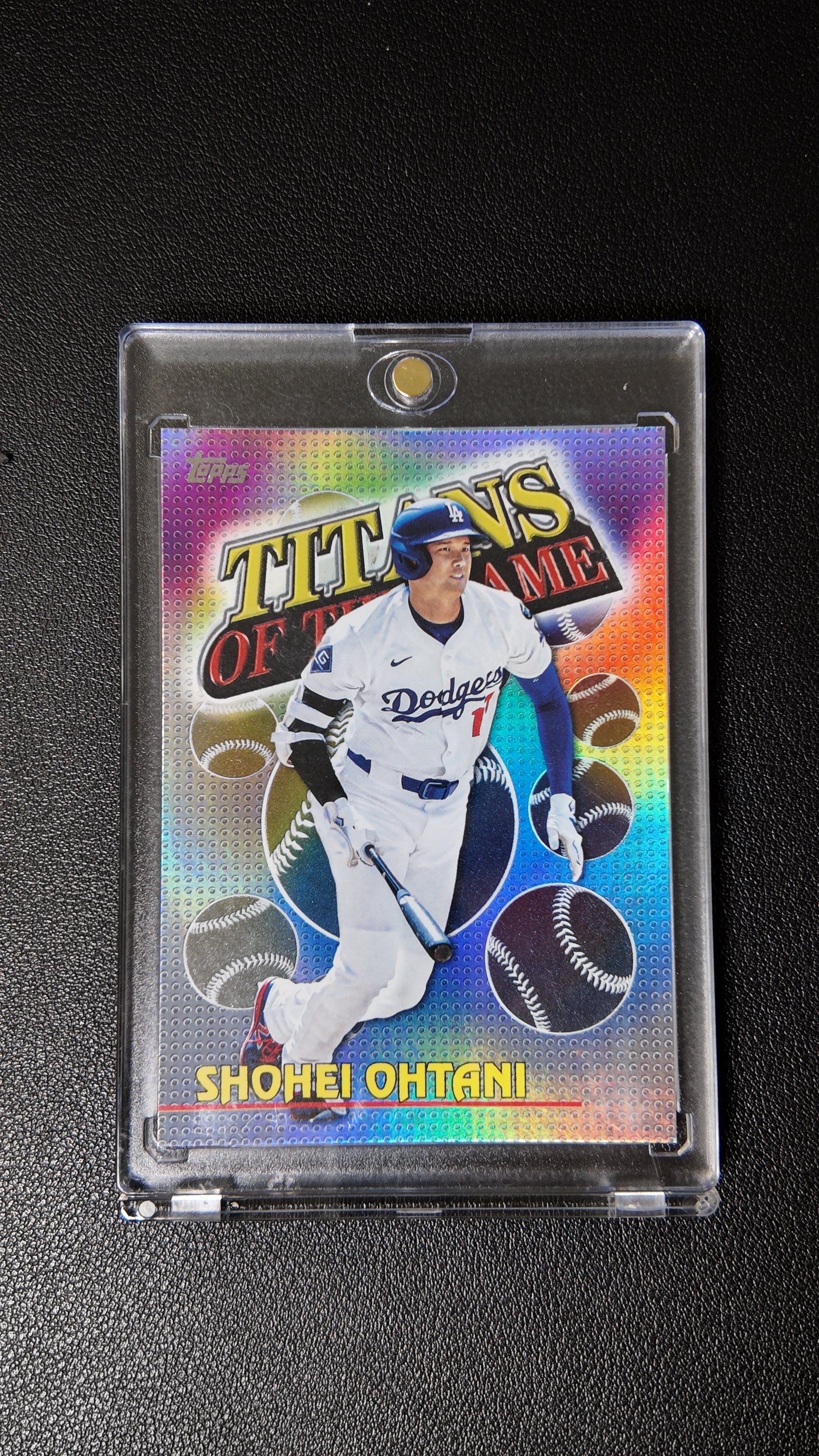 2025 Topps Titans of the Game Refractor – Shohei Ohtani | Los Angeles Dodgers