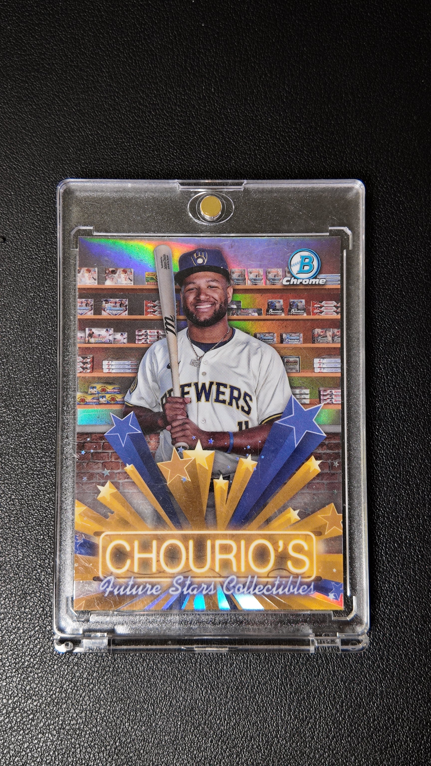 2024 Bowman Chrome Chourio’s Future Stars Collectibles – Jackson Chourio | Milwaukee Brewers