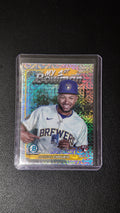 2024 Bowman Chrome My 1st Bowman Mojo Refractor – Jackson Chourio RC | Milwaukee Brewers