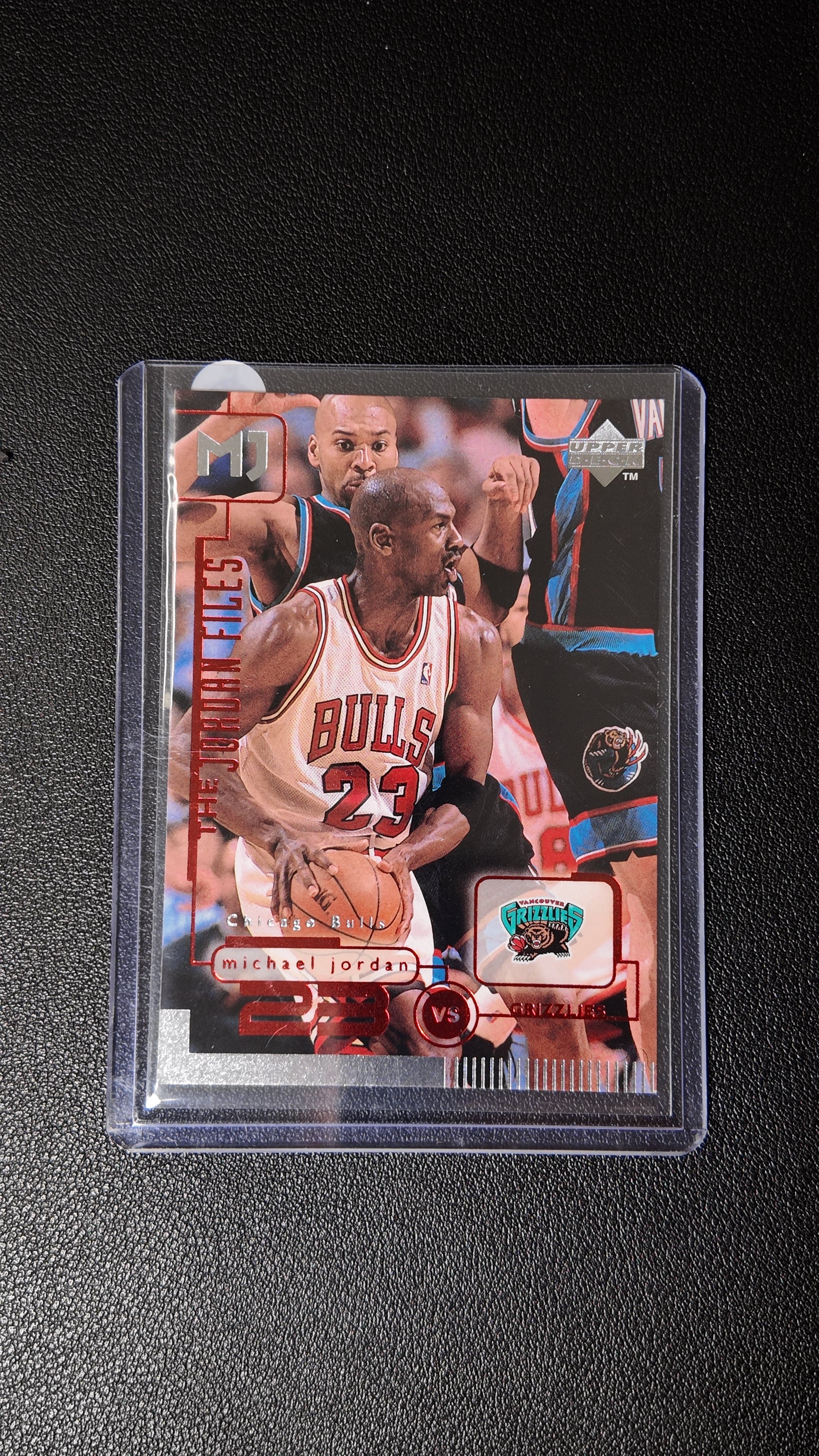 Michael Jordan 1998-99 Upper Deck MJx – The Jordan Files vs. Vancouver Grizzlies