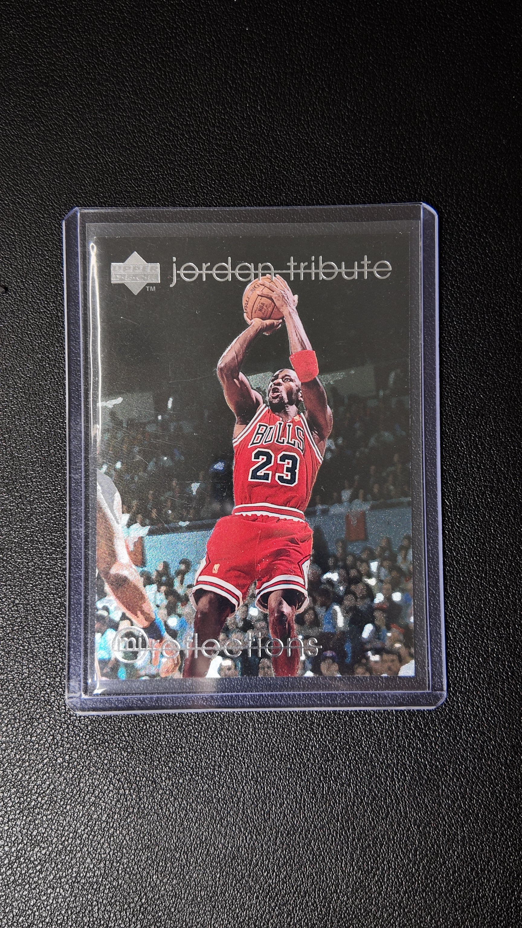 Michael Jordan 1995-96 Upper Deck Jordan Tribute Reflections