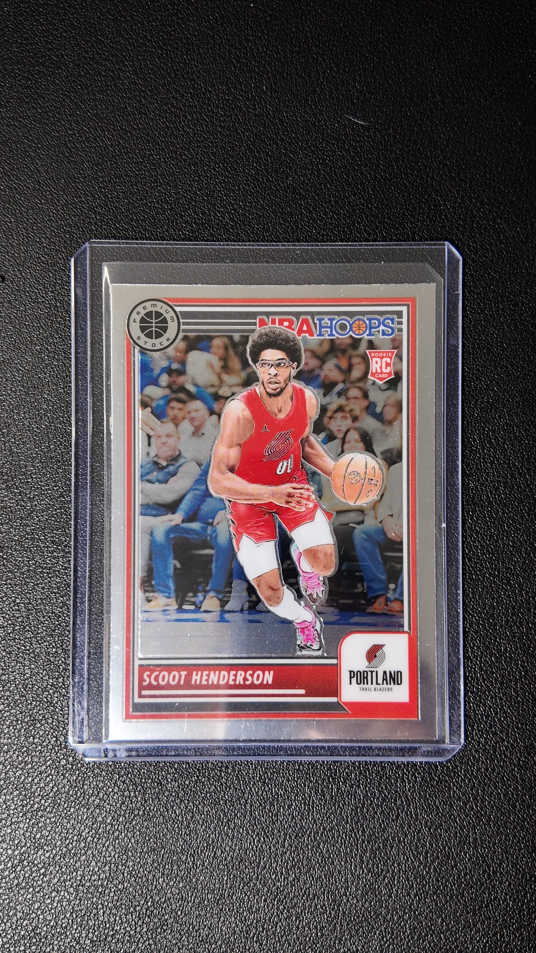 Scoot Henderson 2023-24 NBA Hoops Premium Stock Rookie Card