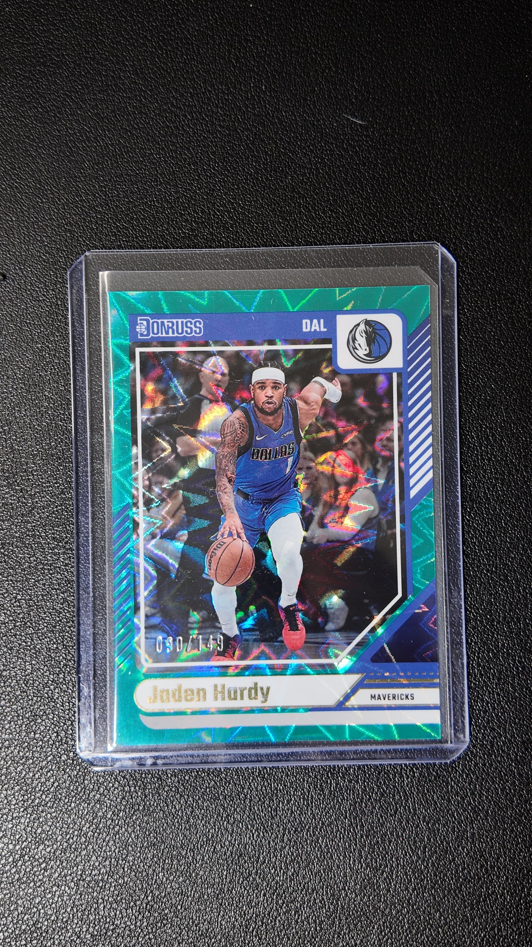 Jaden Hardy 2024-25 Donruss Teal Explosion #/199