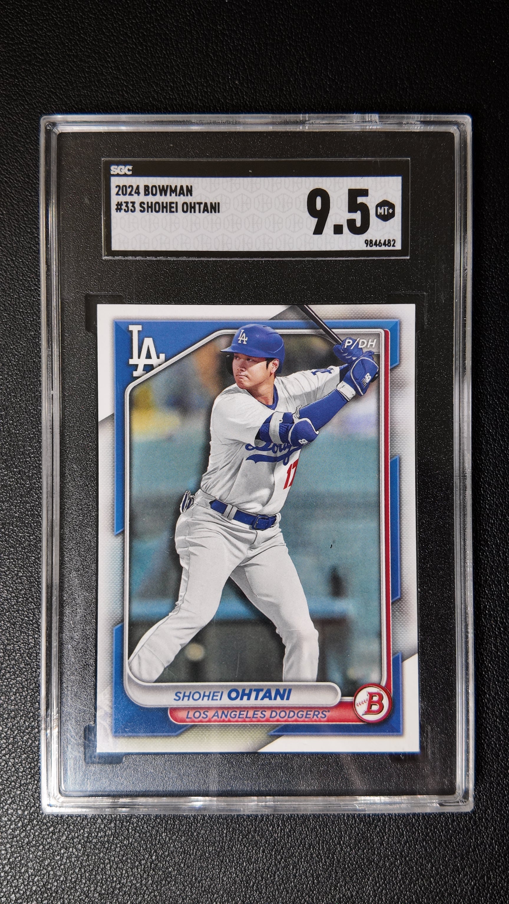 2024 Bowman #33 Shohei Ohtani SGC 9.5 Mint+ – Los Angeles Dodgers