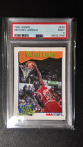 1991 NBA Hoops #536 Michael Jordan PSA 9 Mint