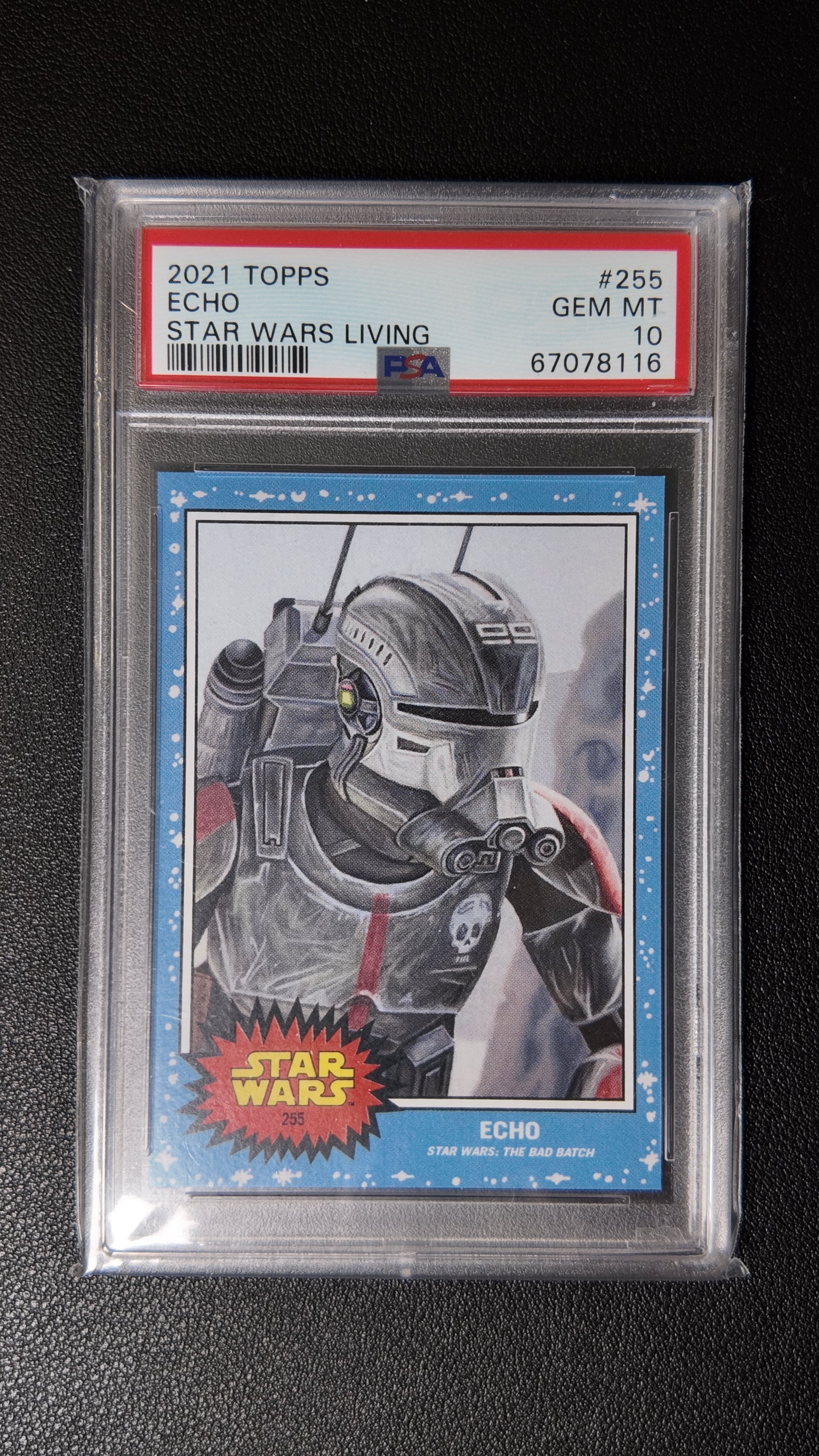2021 Topps Star Wars Living Set #255 Echo PSA 10 GEM MT