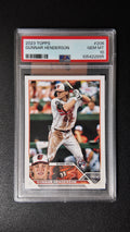2023 Topps #206 Gunnar Henderson Rookie RC PSA 10 GEM MT