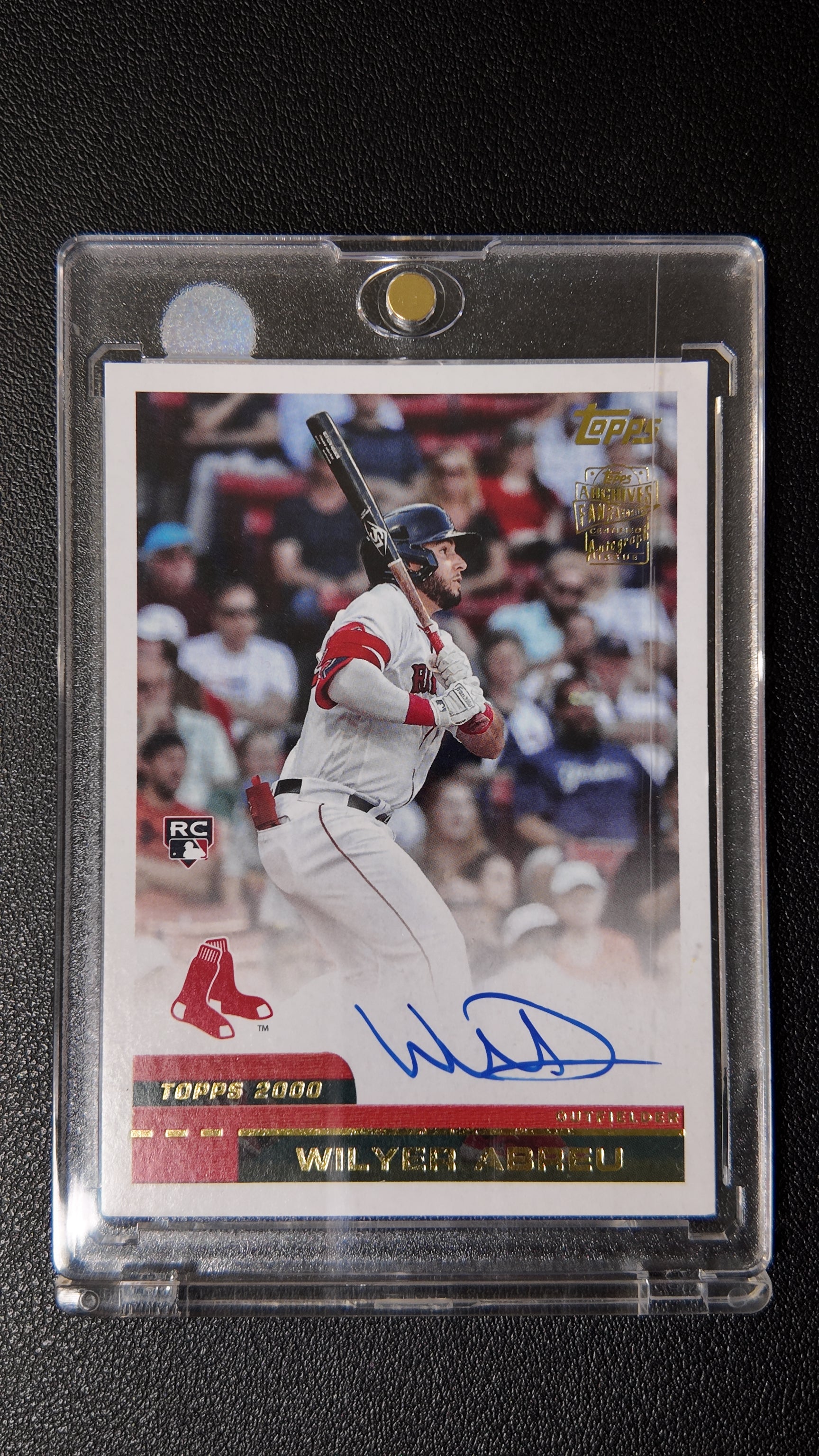 2024 Topps Archives Fan Favorites Autograph Wilyer Abreu RC Auto