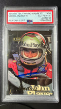 1992 Hi-Tech Mario Andretti #36 PSA/DNA Authentic Auto 10 Certified Autograph